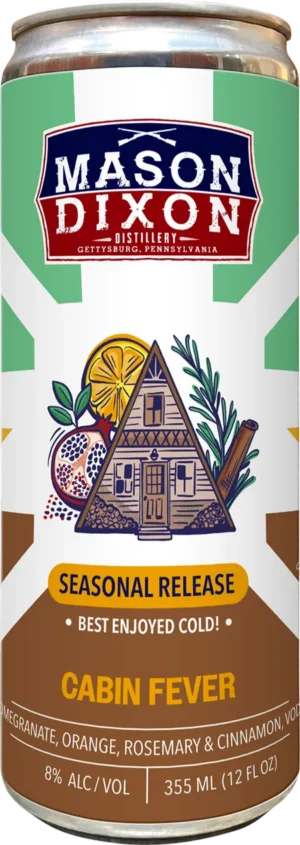 Mason Dixon Distillery - Canned Cocktail - Cabin Fever