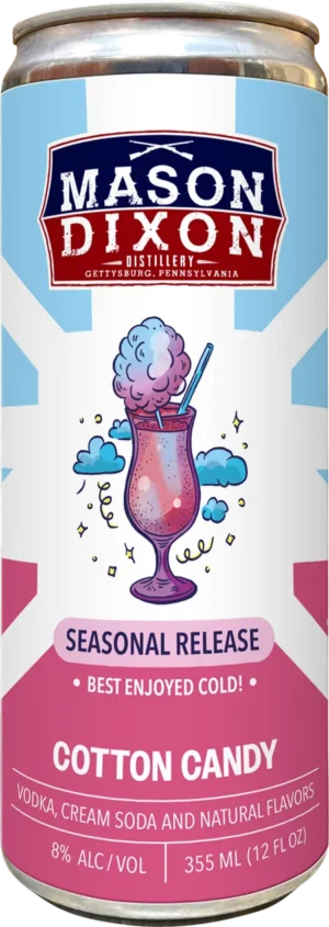 Mason Dixon Distillery - Canned Cocktail - Cotton Candy