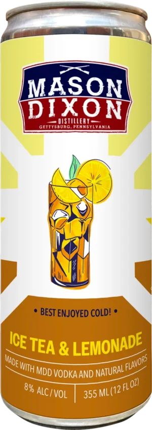 Mason Dixon Distillery - Canned Cocktail - Iced Tea and Lemonade