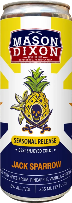 Mason Dixon Distillery - Canned Cocktail - Jack Sparrow