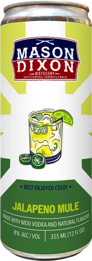 Mason Dixon Distillery - Canned Cocktail - Jalapeno Mule