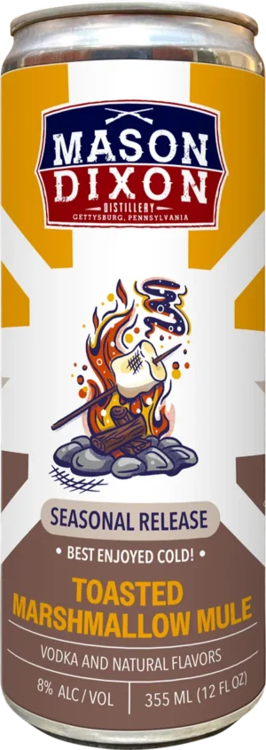 Mason Dixon Distillery - Canned Cocktail - Toasted Marshmallow Mule