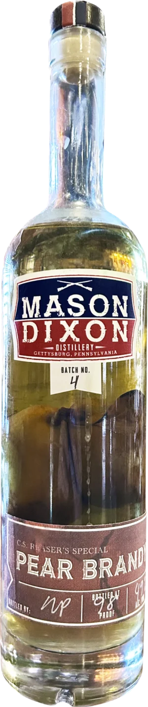 Mason Dixon Distillery Spirit - Pear Brandy