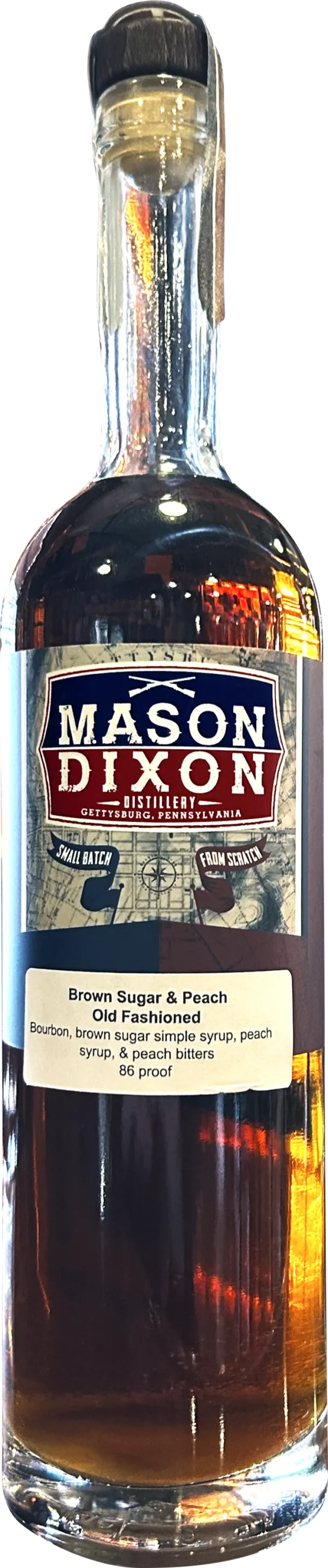 Brown Sugar Peach Old Fashioned